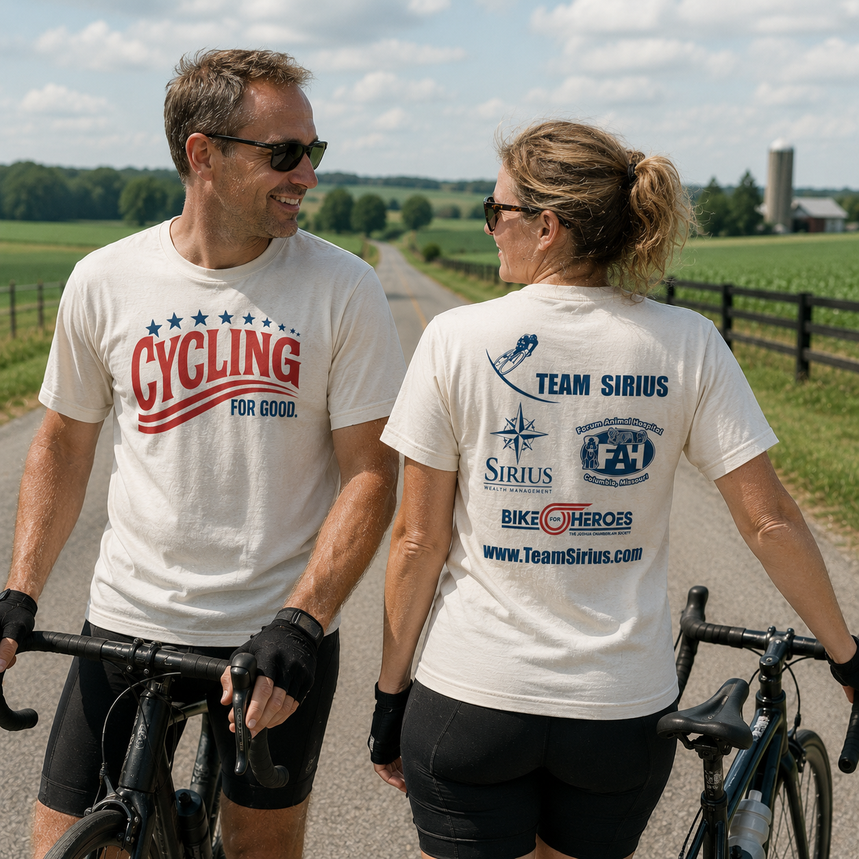 Team Sirius Bike for Heroes 2026 Team Package
