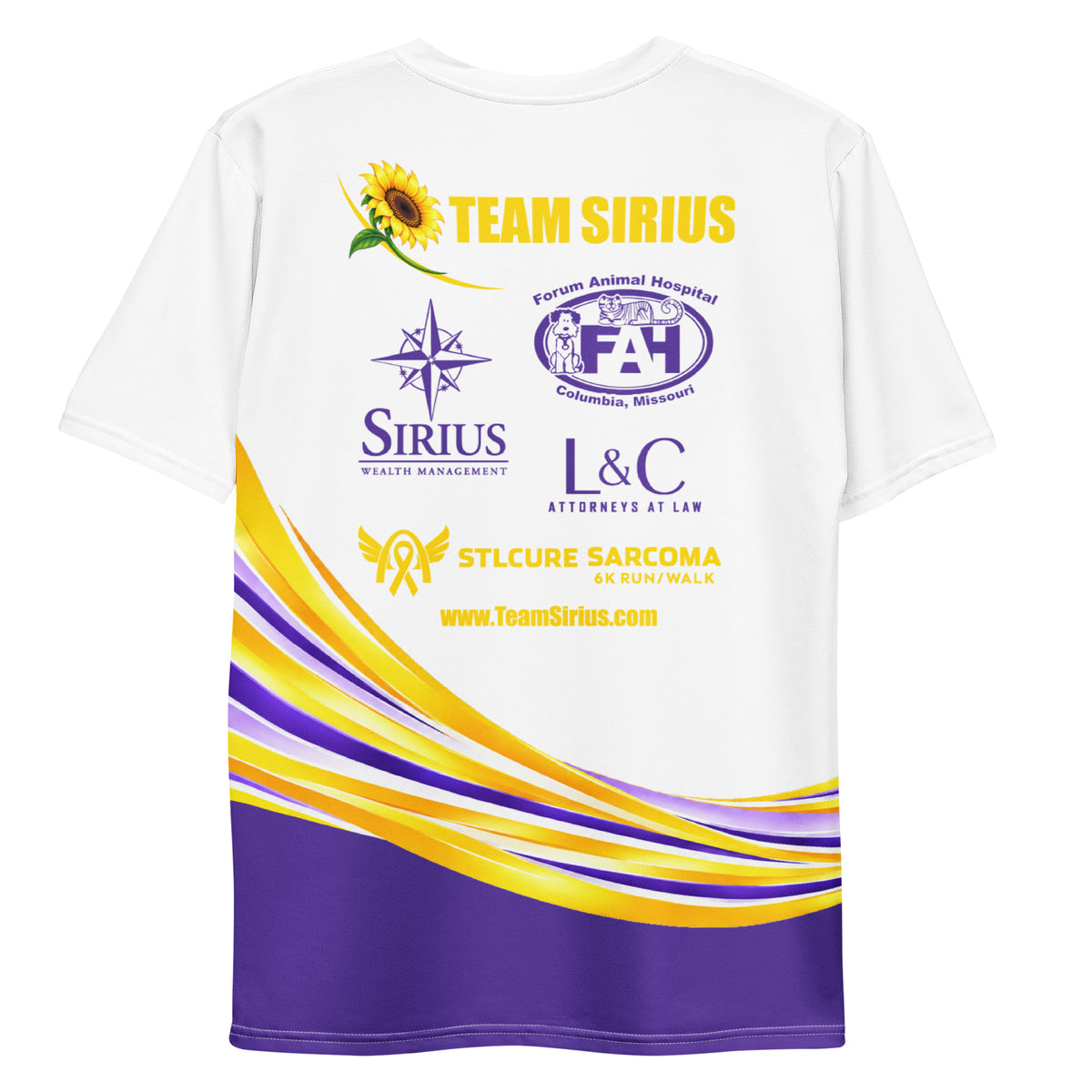 Select Your Shirt Size to Register for Cure Sarcoma Walk