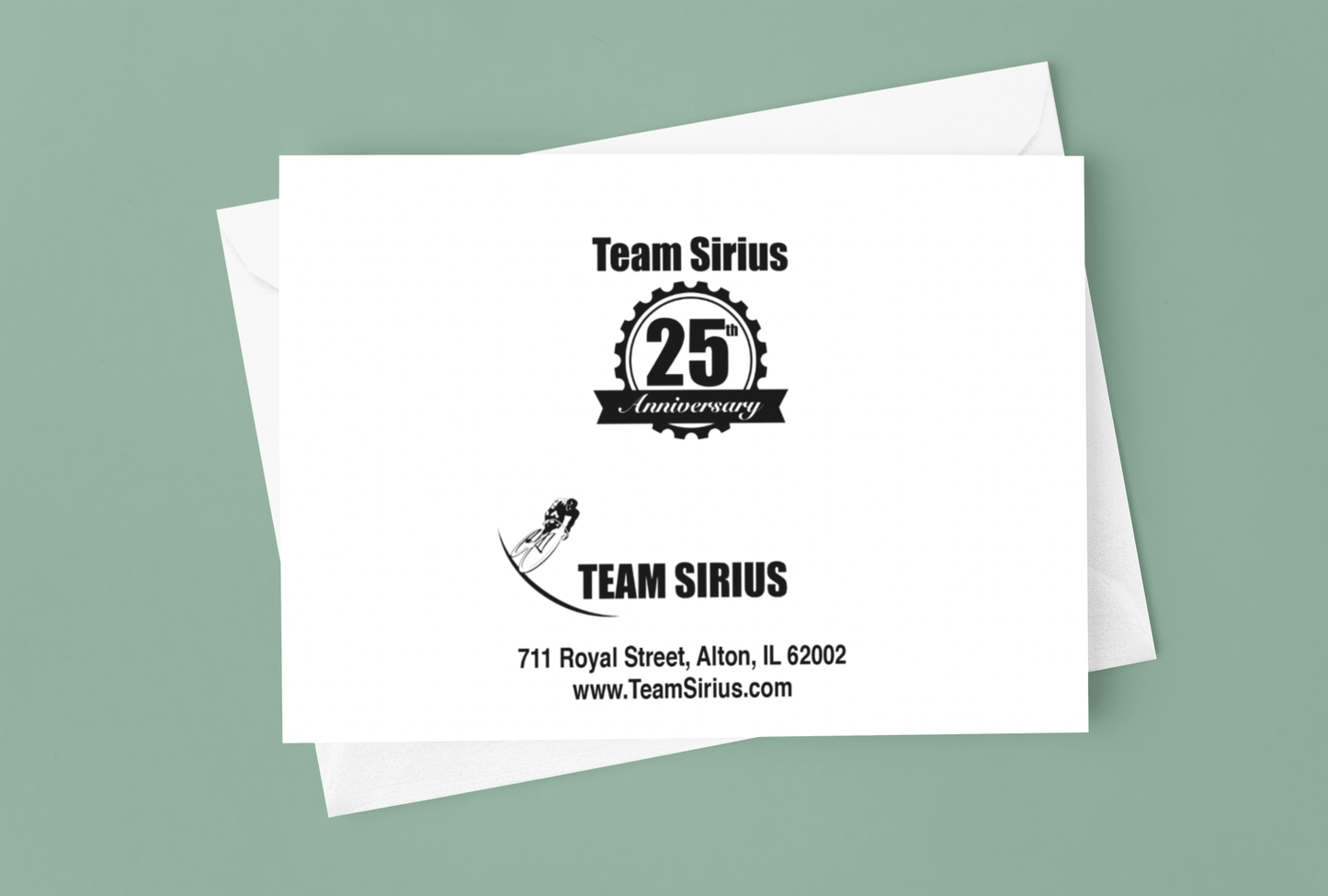 Team Sirius Thank You Cards